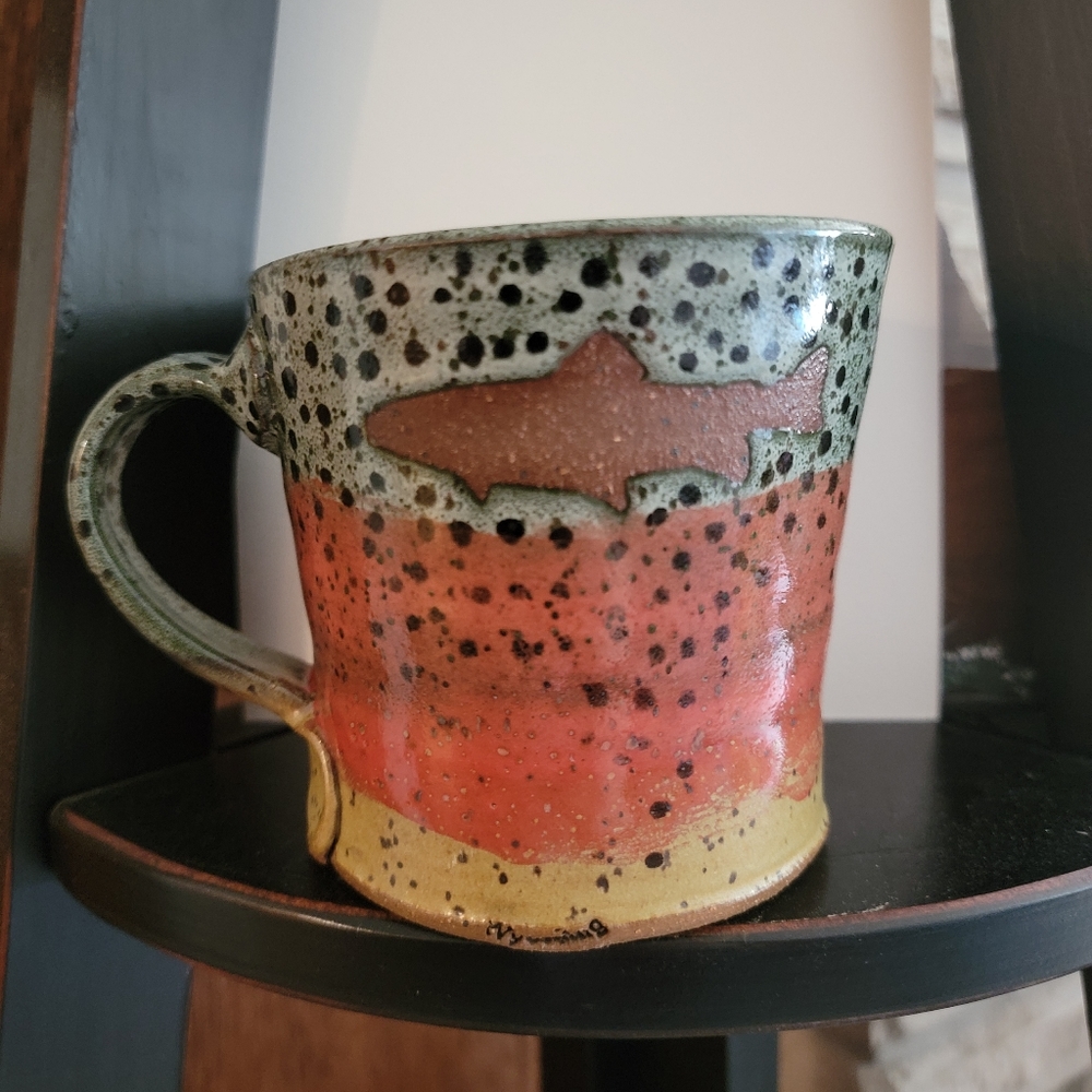 Handmade mug Red Bison Pottery